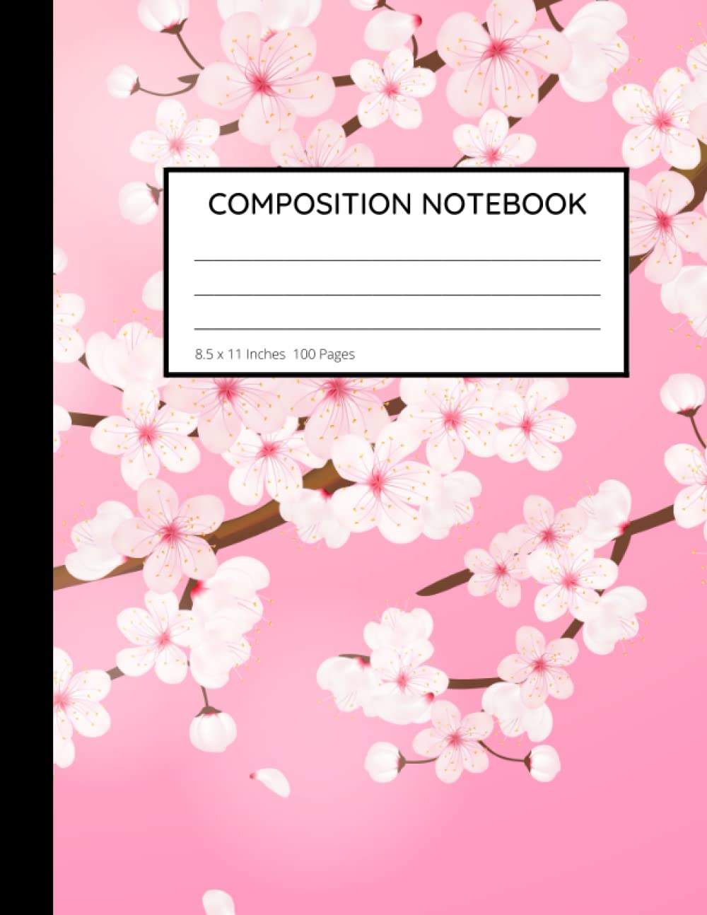 capítulo por capítulo baixar Japanese Cherry blossom Composition Notebook: Wide ruled Pages with Pink Sakura Flowers Pattern for Back to School Writing Pad