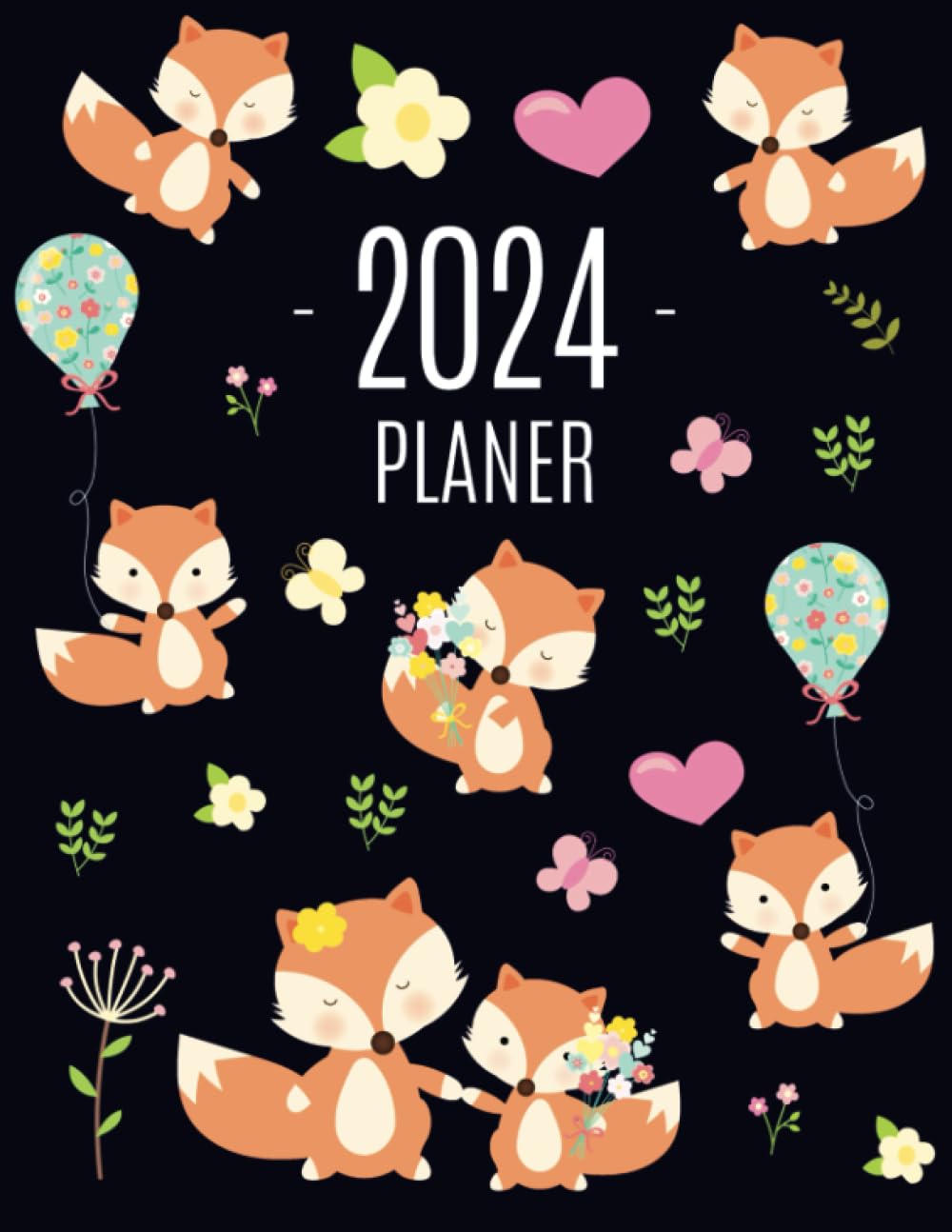 capítulo por capítulo baixar Roter Fuchs Planer 2024: Wochenplaner 2024 | Monatsplaner 12 Monate Organizer | Einfacher Überblick über die Terminpläne | Agenda mit Raum für Notizen (German Edition)