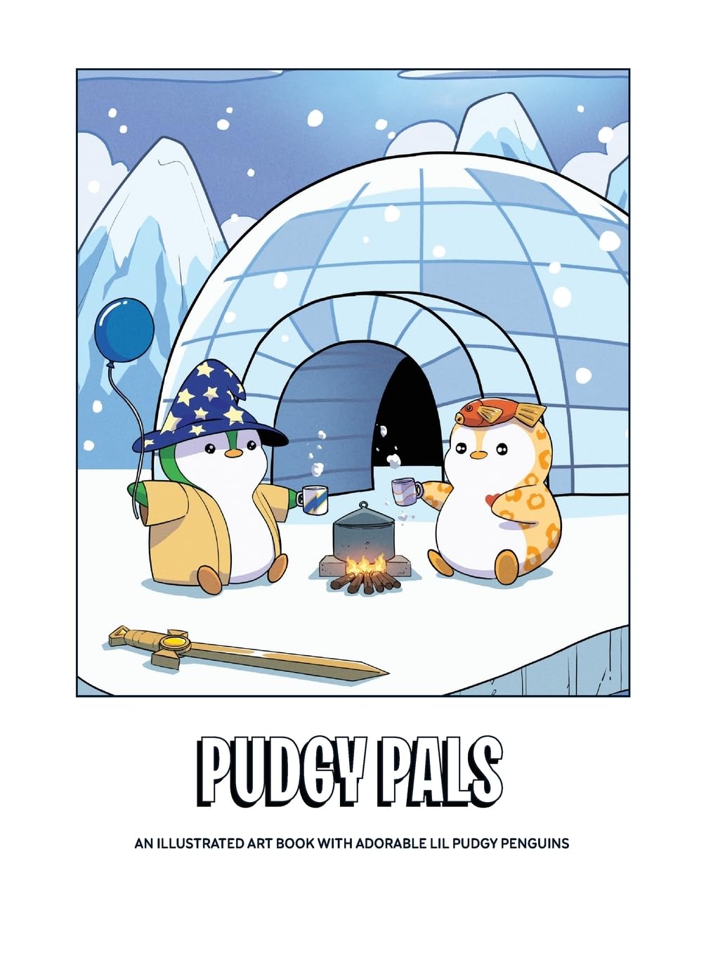 Pudgy Pals: An Illustrated Art Book with Adorable Lil Pudgy Penguins baixar livro de graça