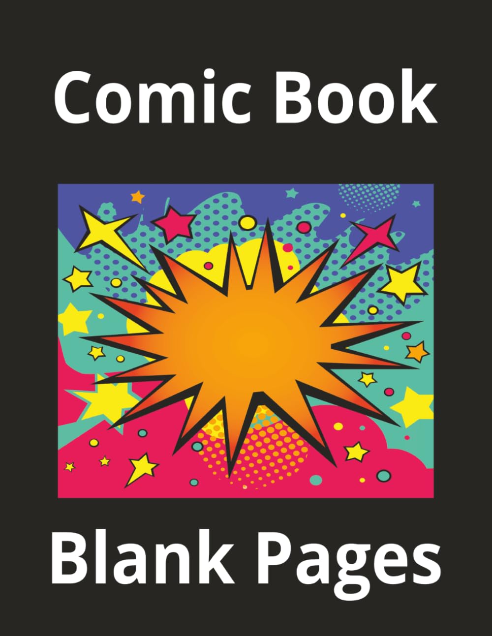 Comic Book Blank Pages: Create Your Own Comic Book | Sketchbook for Kids, Teens and Adults | 110 Blank Pages | 8.5x11 Inches baixar o livro de graça