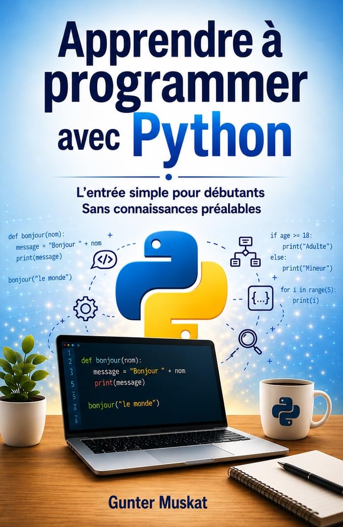 capítulo por capítulo baixar Apprendre à programmer avec Python: L’entrée simple pour débutants – Sans connaissances préalables (French Edition)