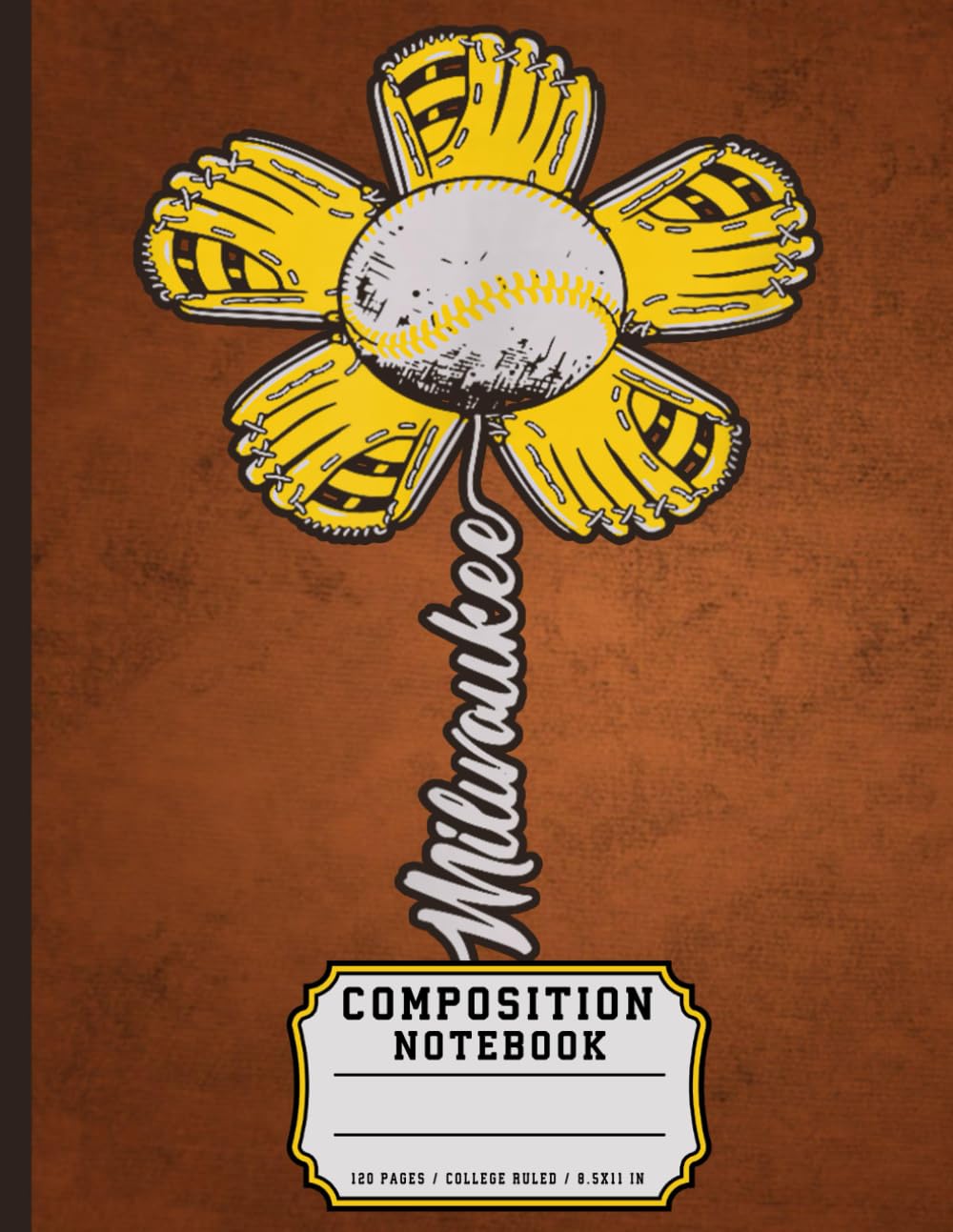 capítulo por capítulo baixar Milwaukee Baseball Flower College Ruled Notebook for Softball Girls, Coaches & Sports Fans