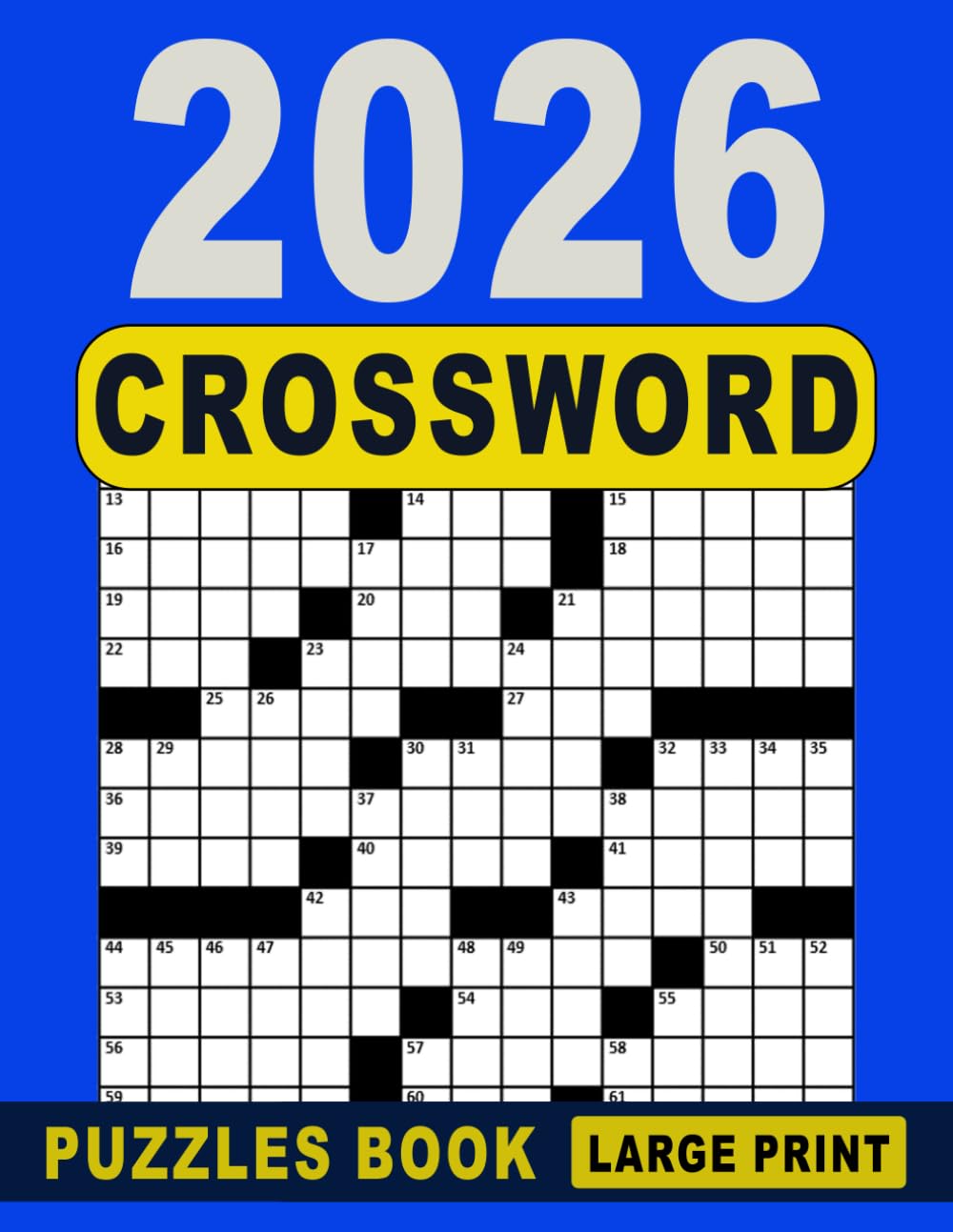 capítulo por capítulo baixar Crossword Puzzles Book Large Print: Accessible puzzles for clear thinking, memory, and visual ease