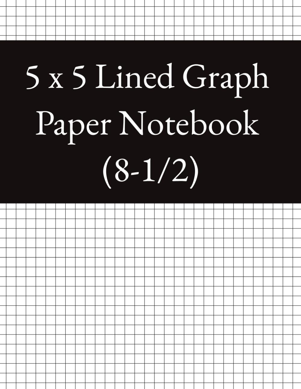 5x5 Lined Graph Paper Notebook (8.5 x 11): Large Square Grid for Math, Engineering, Planning & Sketching baixar o livro de graça