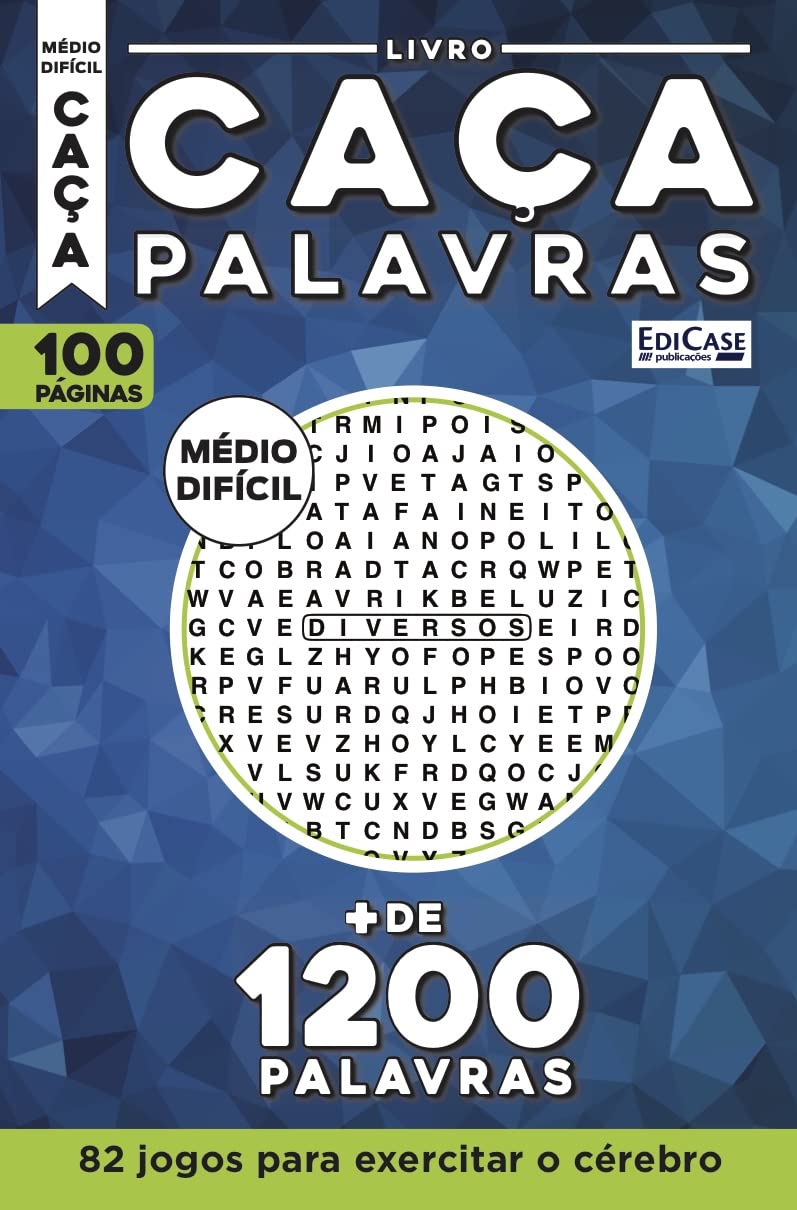 Livro Caça-Palavras 45: Nível Médio/ Difícil - 82 jogos para exercitar o cérebro baixar o livro de graça