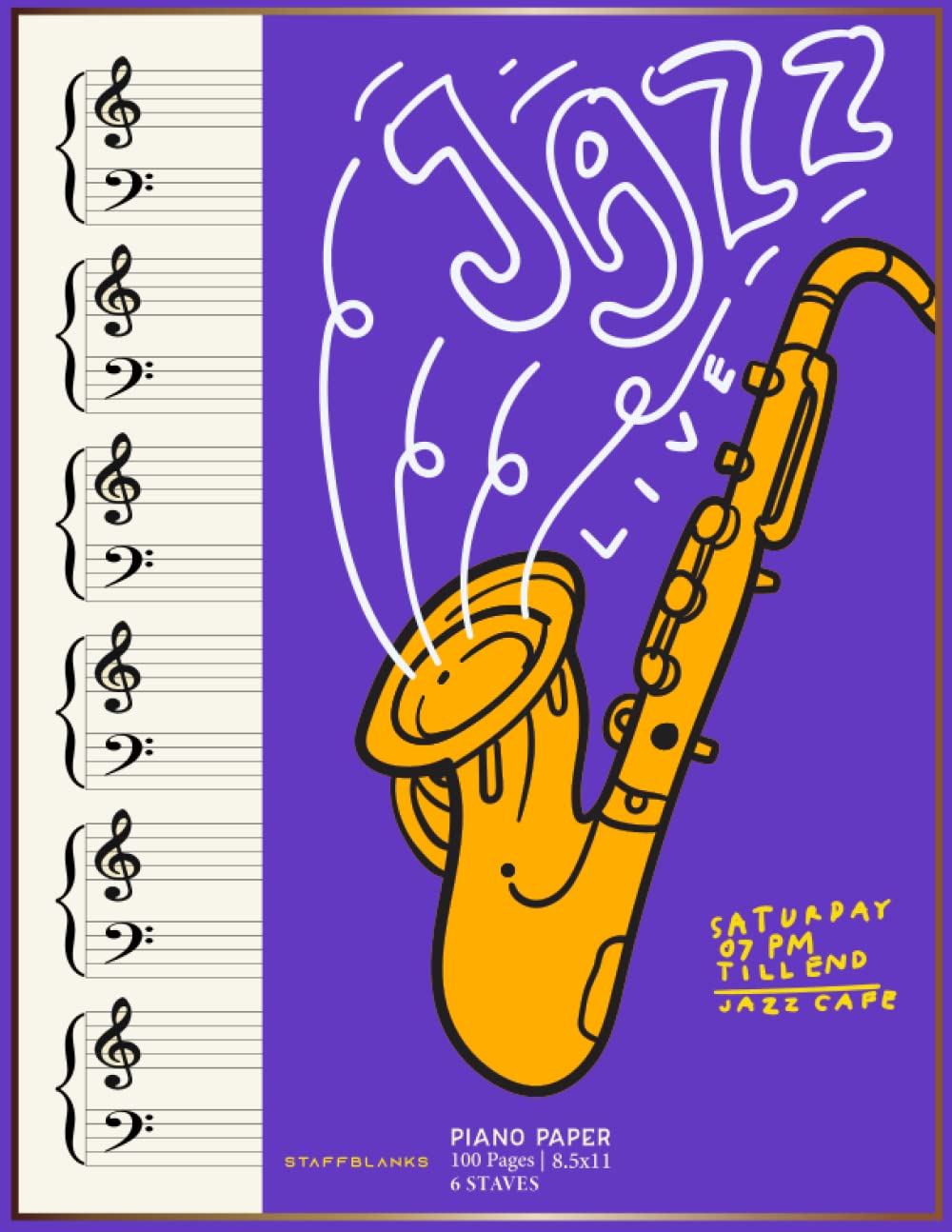 Piano Notebook Journal: Classical Piano Sheet Music Intermediate | Perfect Music Score For Pianists Students, Beginners, And Kids baixar o livro de graça