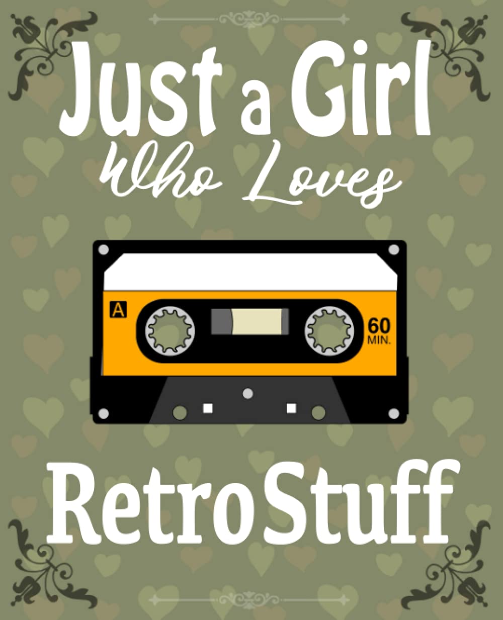 Just a Girl Who Loves Retro Stuff Composition Notebook: Cute and Funny Wide Ruled Lined Journal for College with Glossy Cover and 7.5 x 9.25 inches size, Ideal To Take Classroom Notes baixar livro de graça