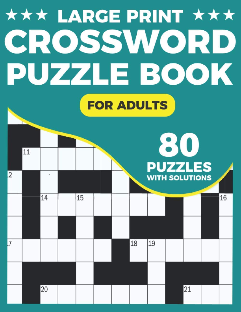 Crossword Puzzle Book For Adults: Large Print Crossword Book For Adults & Seniors With Supplying 80 Puzzles And Solutions baixar livro de graça