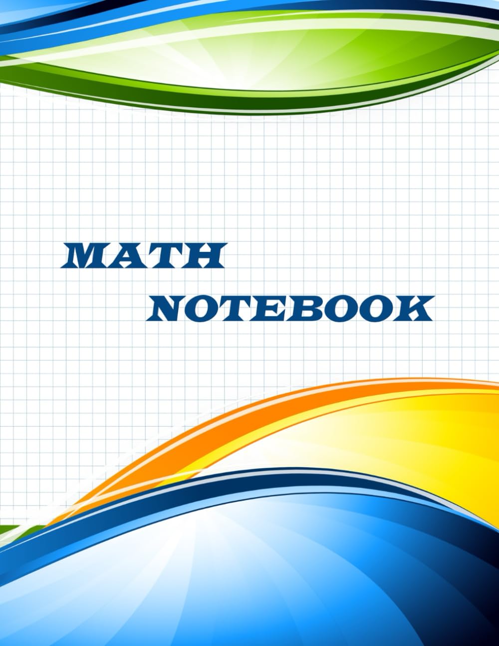 ler totalmente Math notebook - 200 grid pages with logarithms formulas: in 21.59x27.94cm(8.5x11 inches) large format
