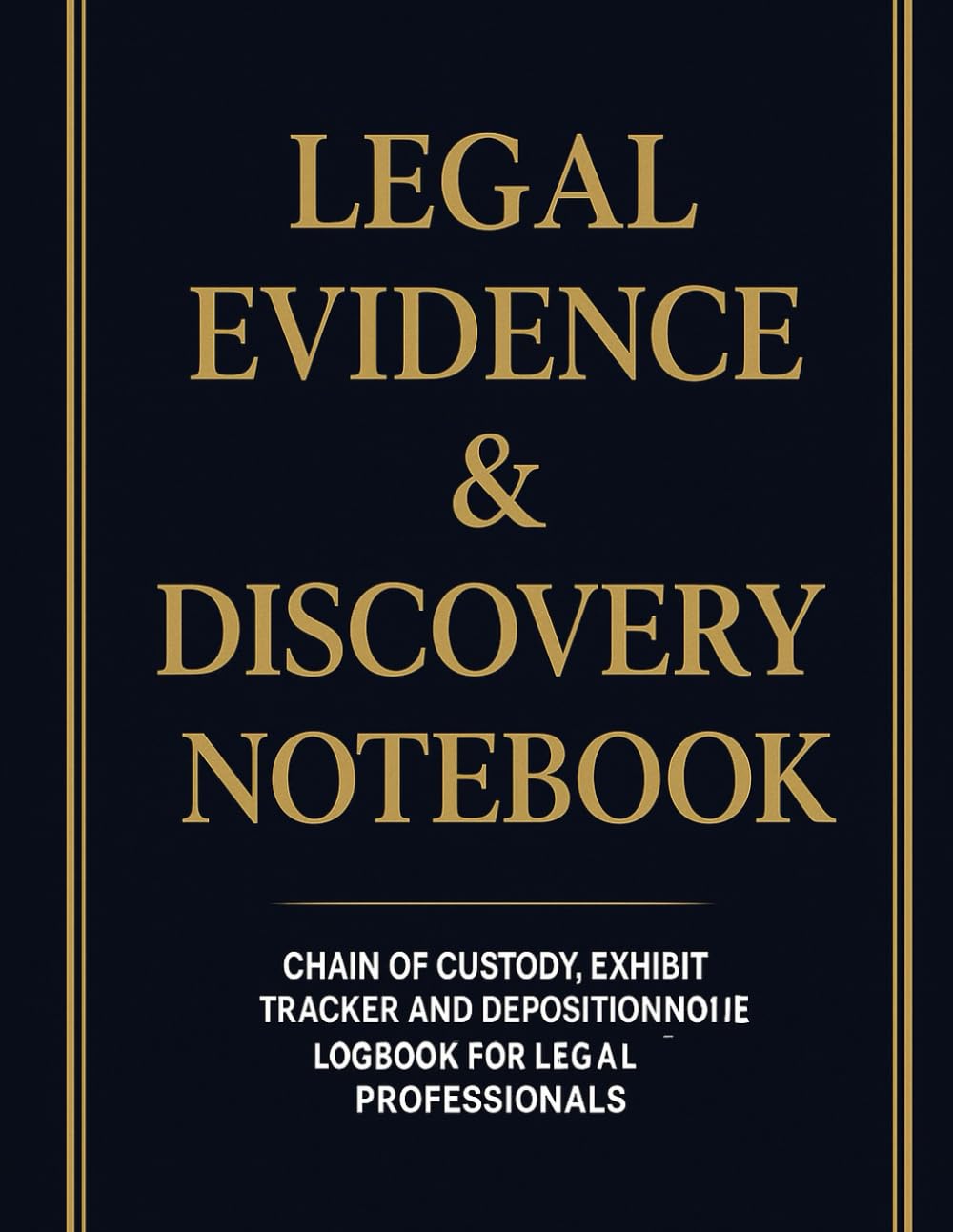 ler totalmente Legal Evidence & Discovery Log Book: Comprehensive Chain of Custody, Exhibit & Deposition Tracking Notebook for Paralegals and Law Students