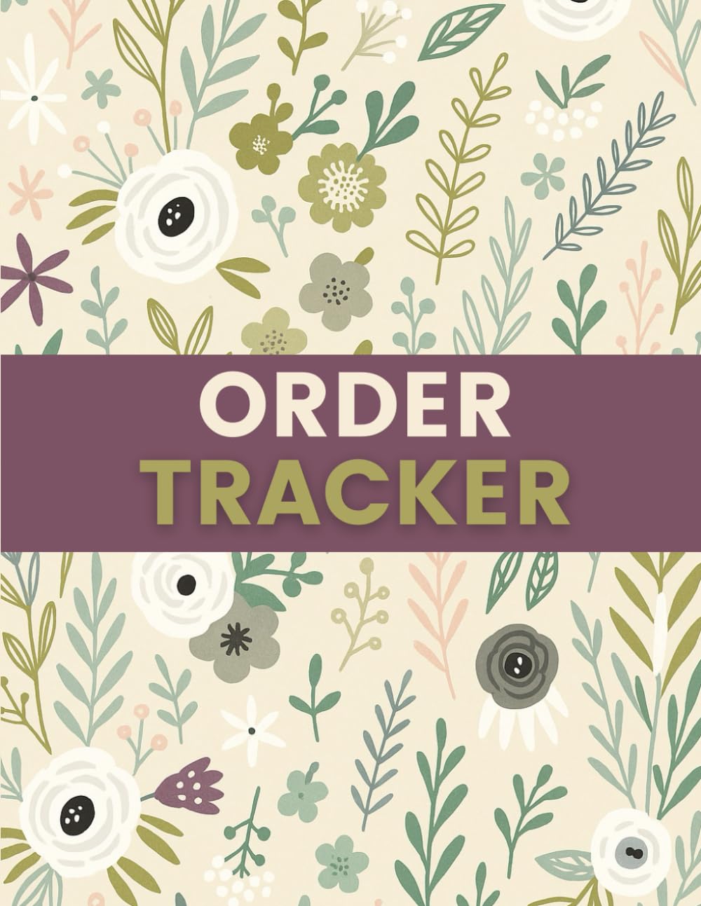 Order Tracker Log Book (8.5 x 11 Inches): Floral Record Notebook for Managing Orders, Shipments & Customer Details – Ideal for Small Businesses, Retail Stores & Online Sellers baixar livro de graça