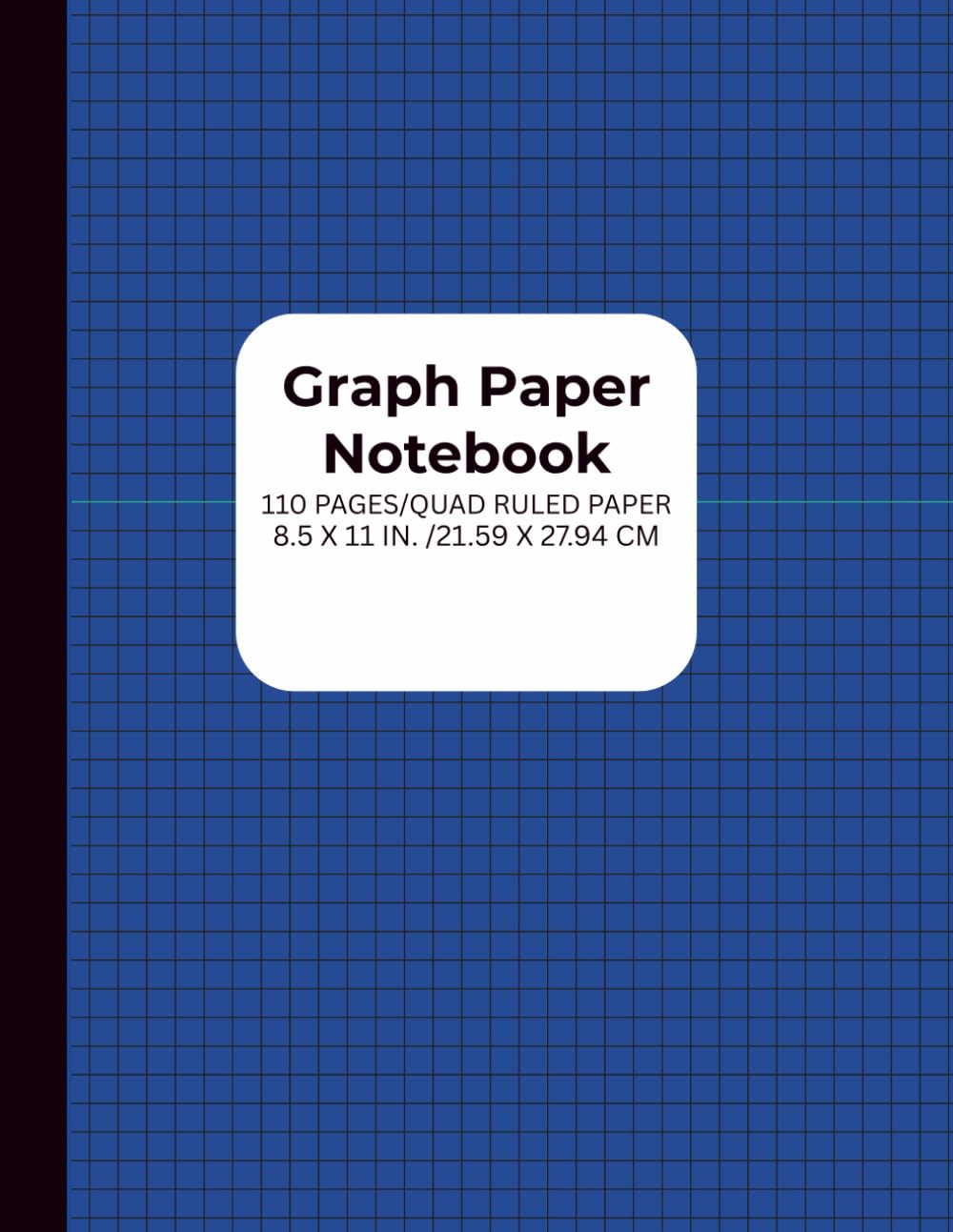ler totalmente Graph Paper Composition Notebook: Quad Ruled 4x4, Grid Paper (110 Pages, 8.5 x 11) Math and Science Blue