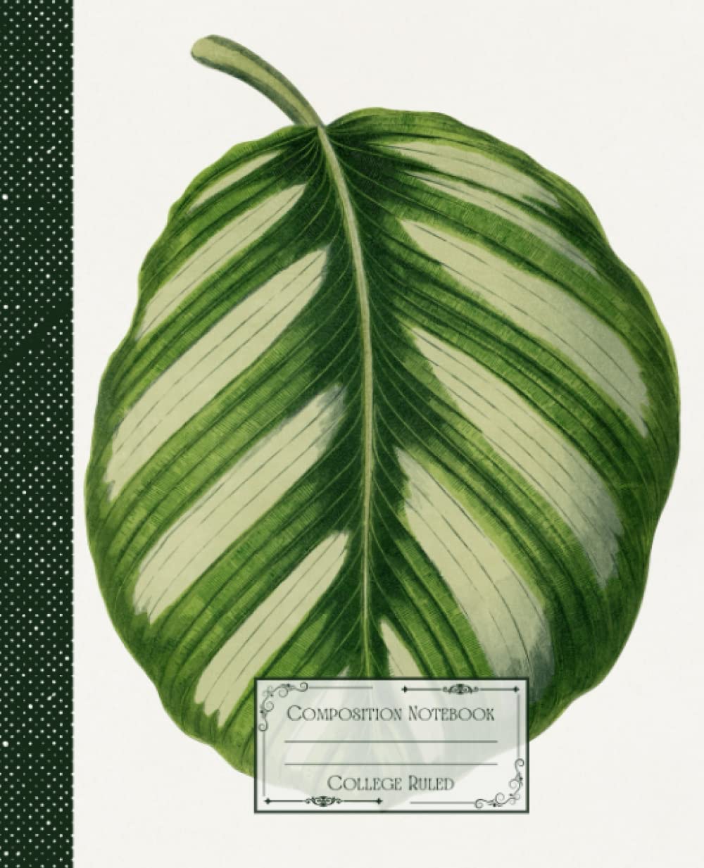 ler totalmente Vintage Tropical Leaf Composition Notebook College Ruled: Vintage Tropical Illustration | Classic Composition Notebook for Writing and Journaling |... for College Students, School and Work.