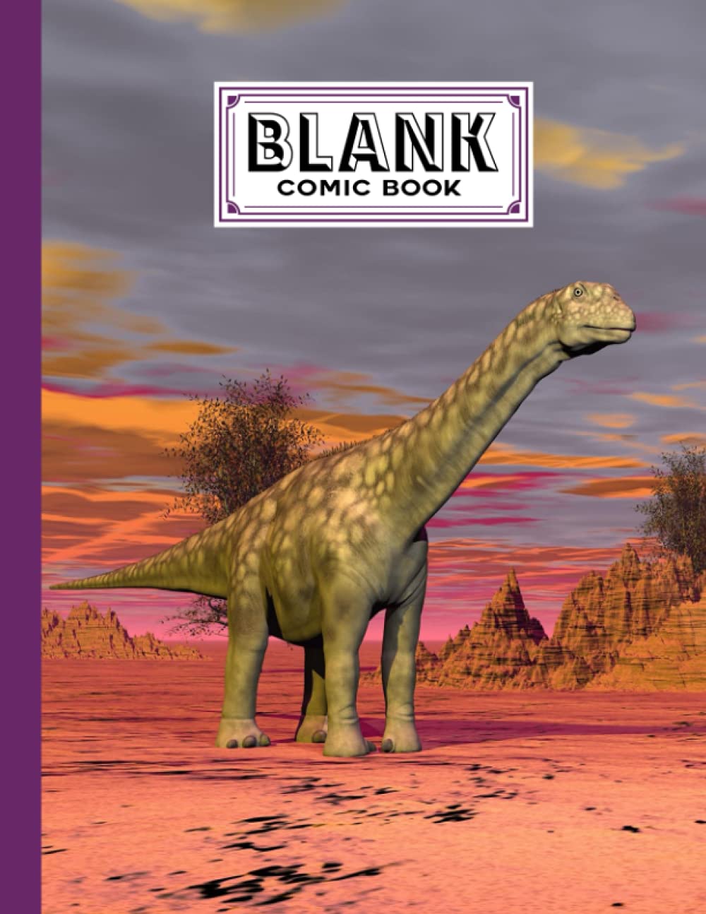 ler totalmente Blank Comic Book: Premium Dinosaurs Cover Blank Comic Book, Create Your Own Story, Journal, Notebook, Sketchbook for Kids and Adults, 120 Pages - Size 8.5" x 11" Notebook by Florian Benz