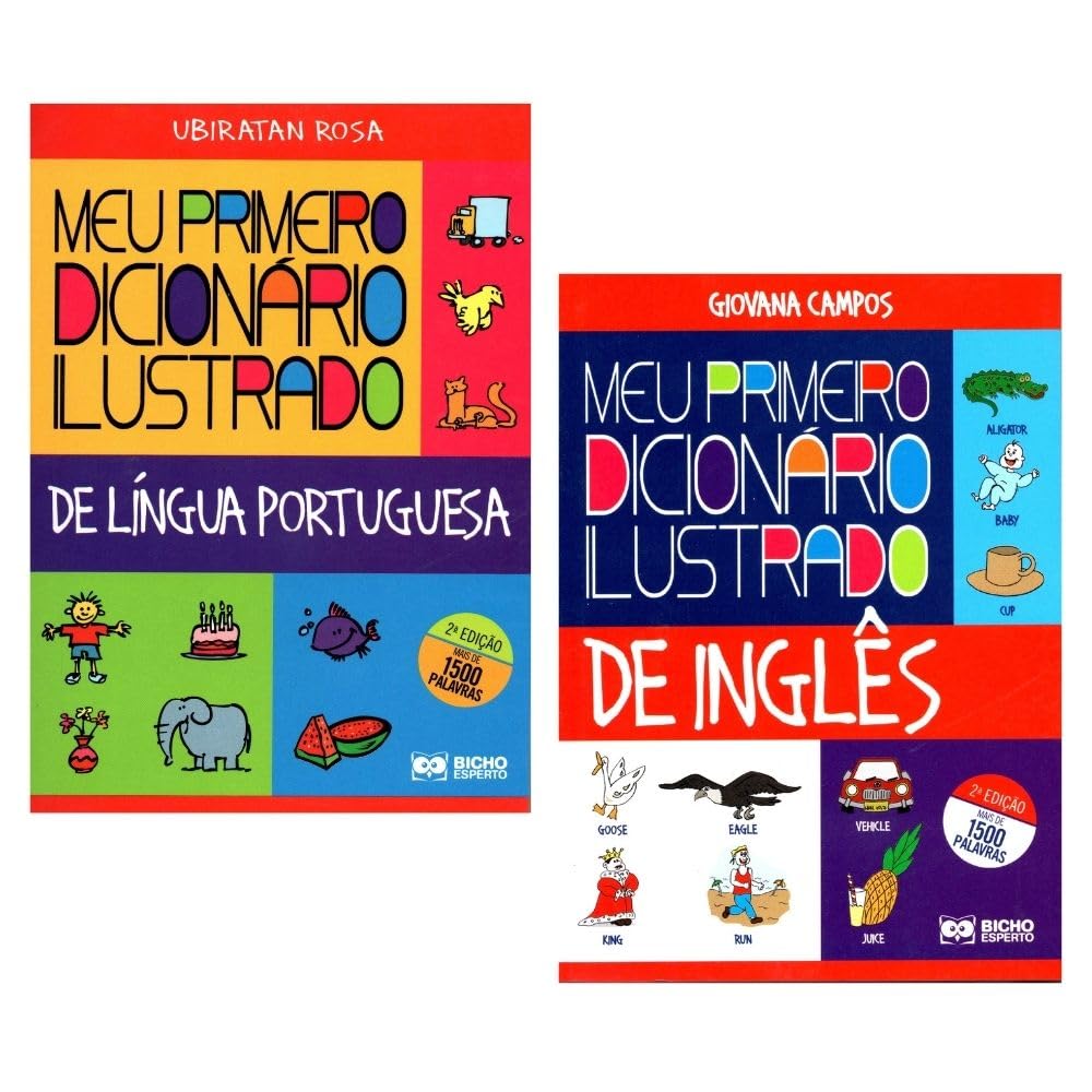 ler totalmente Coleção Meu Primeiro Dicionário Ilustrado e Colorido | Português e Inglês