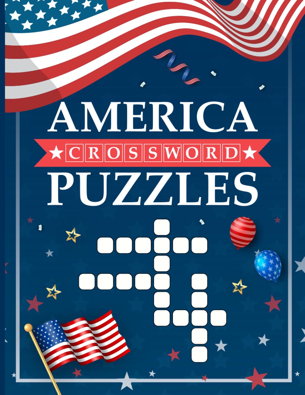 ler totalmente American Crossword Puzzles Book: 90 Engaging Crossword Puzzles Exploring U.S. Presidents, History, Fashion, and More – A Fun and Educational Journey Through American Culture, Complete with Answers!