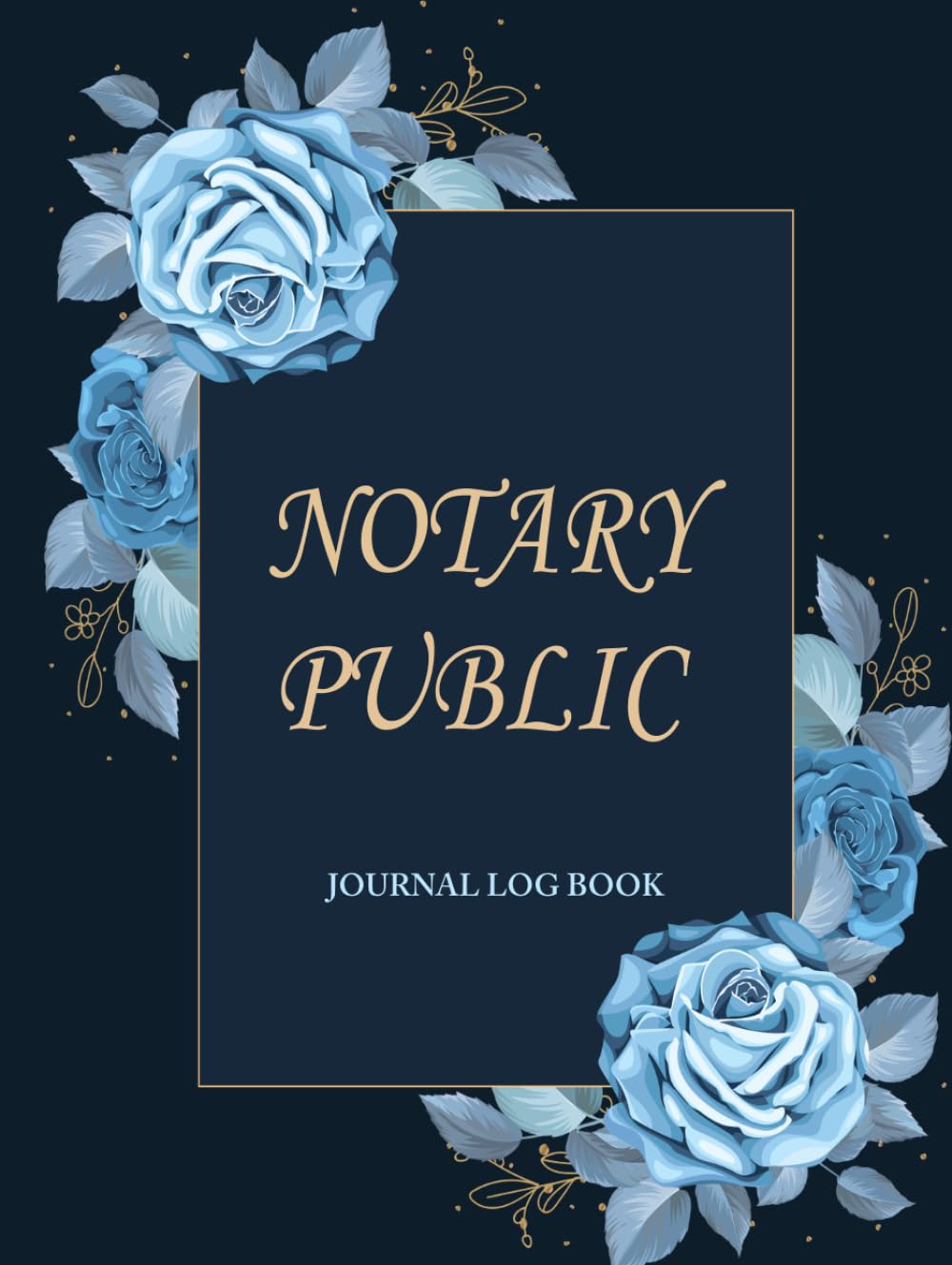Notary Public Journal: Official Record Log Book to Document Notarial Acts | Elegant Floral Style Hardcover Layout with Witness Signatures, ID Trackers, and Thumbprint Blocks baixar o livro de graça