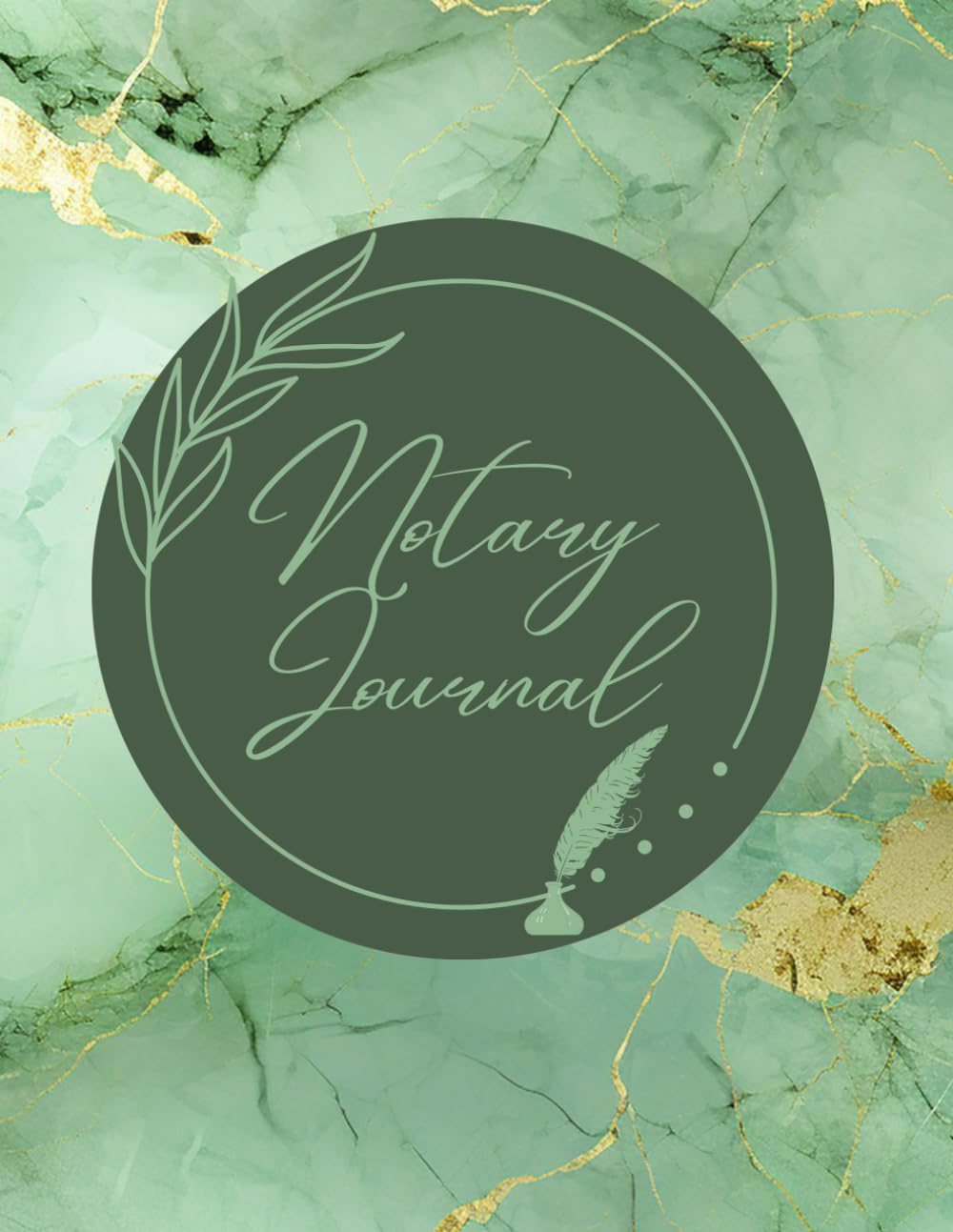 Notary Journal: Official Notary Log Book To Record Notarial Acts | 220 Entries | Notary Public Record Book For Women | Green Marble baixar o livro de graça