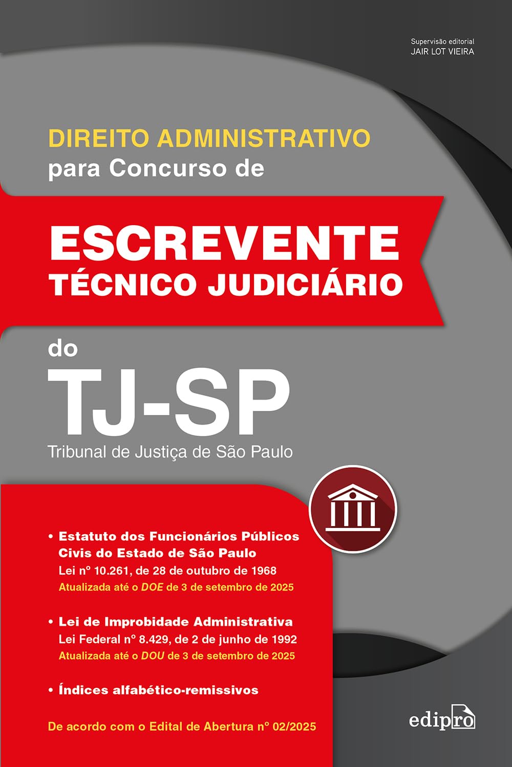 ler totalmente Direito Administrativo para Concurso de Escrevente do TJSP