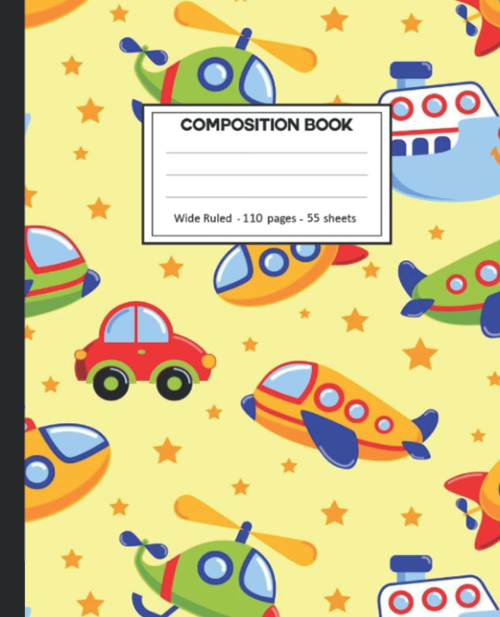 Composition Notebook: Helicopter Wide Ruled Blank Lined Composition Book Journal (7.5 x 9.25 in) Cute Notebooks for Girls Teens Kids School Planner Diary Writing Notes. baixar o livro de graça