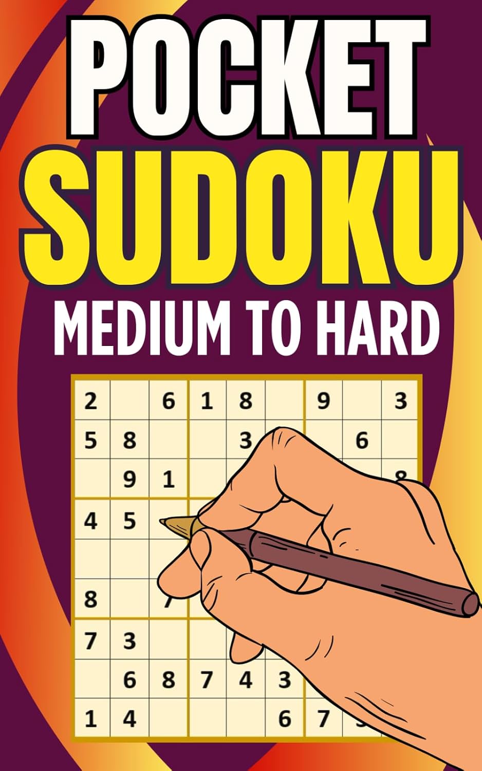 capítulo por capítulo baixar Pocket Sudoku Medium to Hard: Sudoku Puzzles for Adults with Solutions | Compact and Travel-Friendly Puzzle Book