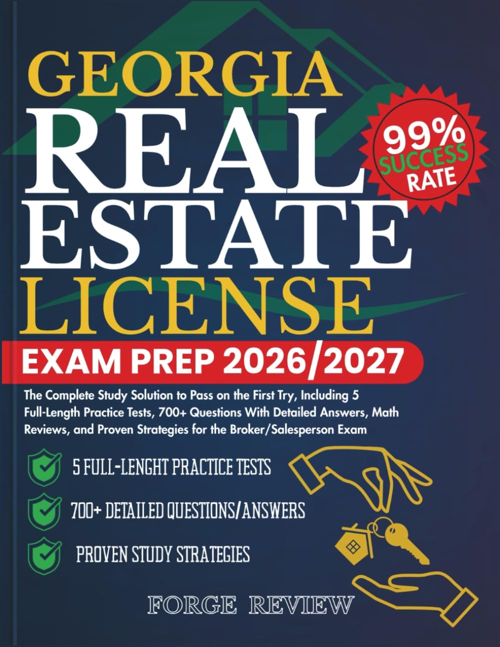 GEORGIA Real Estate License Exam Prep 2026/2027: The Complete Study Solution to Pass on the First Try, Including 5 Full-Length Practice Tests, 700+... Strategies for the Broker/Salesperson Exam baixar livro de graça