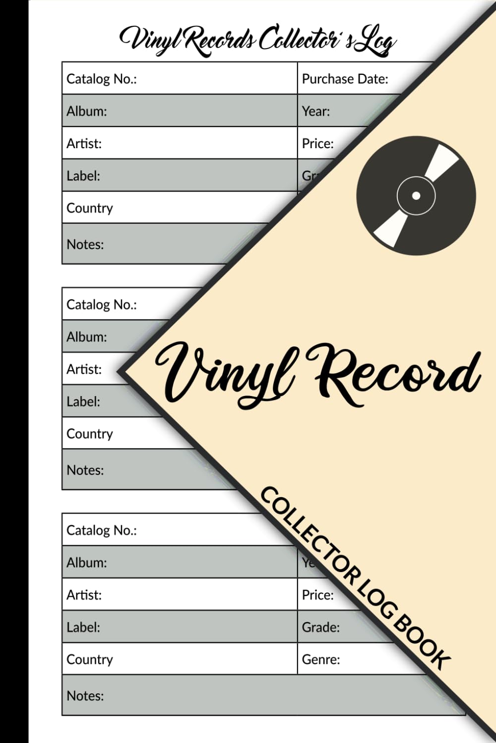 Vinyl Record Collector Log Book: Useful Guide to Organize Your Your Music Galore, Logbook to Track and Review Your Music Albums, Keep Records in Order baixar livro de graça