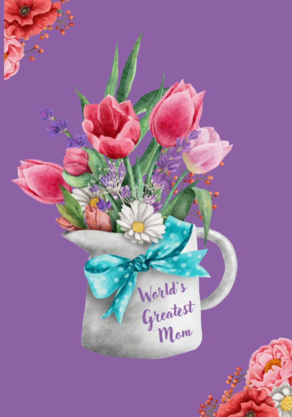 ler totalmente World's Greatest Mom Journal Notebook: Purple Journal Notebook Lined with Quotes For Writing, Drawing and Doodling