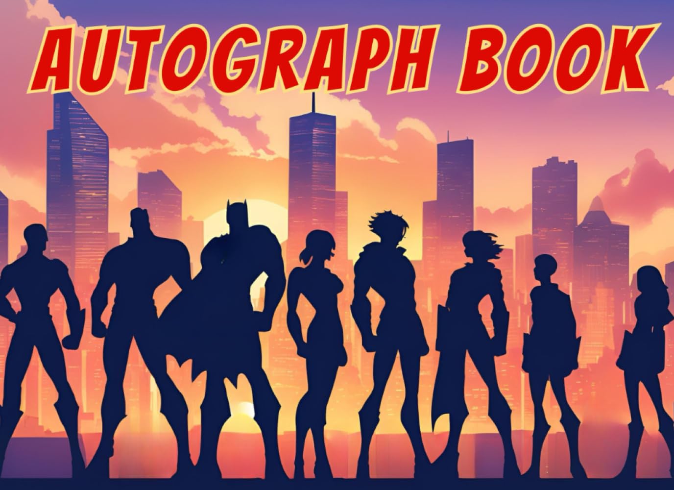 ler totalmente Autograph Book: Notebook for Signatures/Photos of Actors, Celebrities, Stars, Characters, or Friends. Anime Superhero Cover. For Comic Conventions, Theme Parks, and More. For Boys/Kids/Teens/Adults.