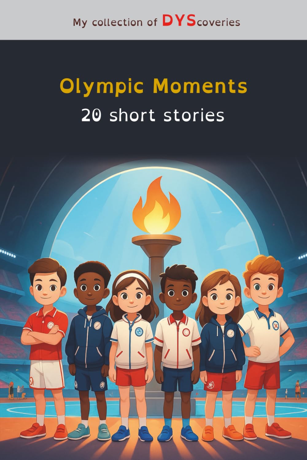 Olympic Moments, 20 short stories for children with dyslexia: Adapted for learning difficulties, helps with reading using color-coded syllables baixar o livro de graça