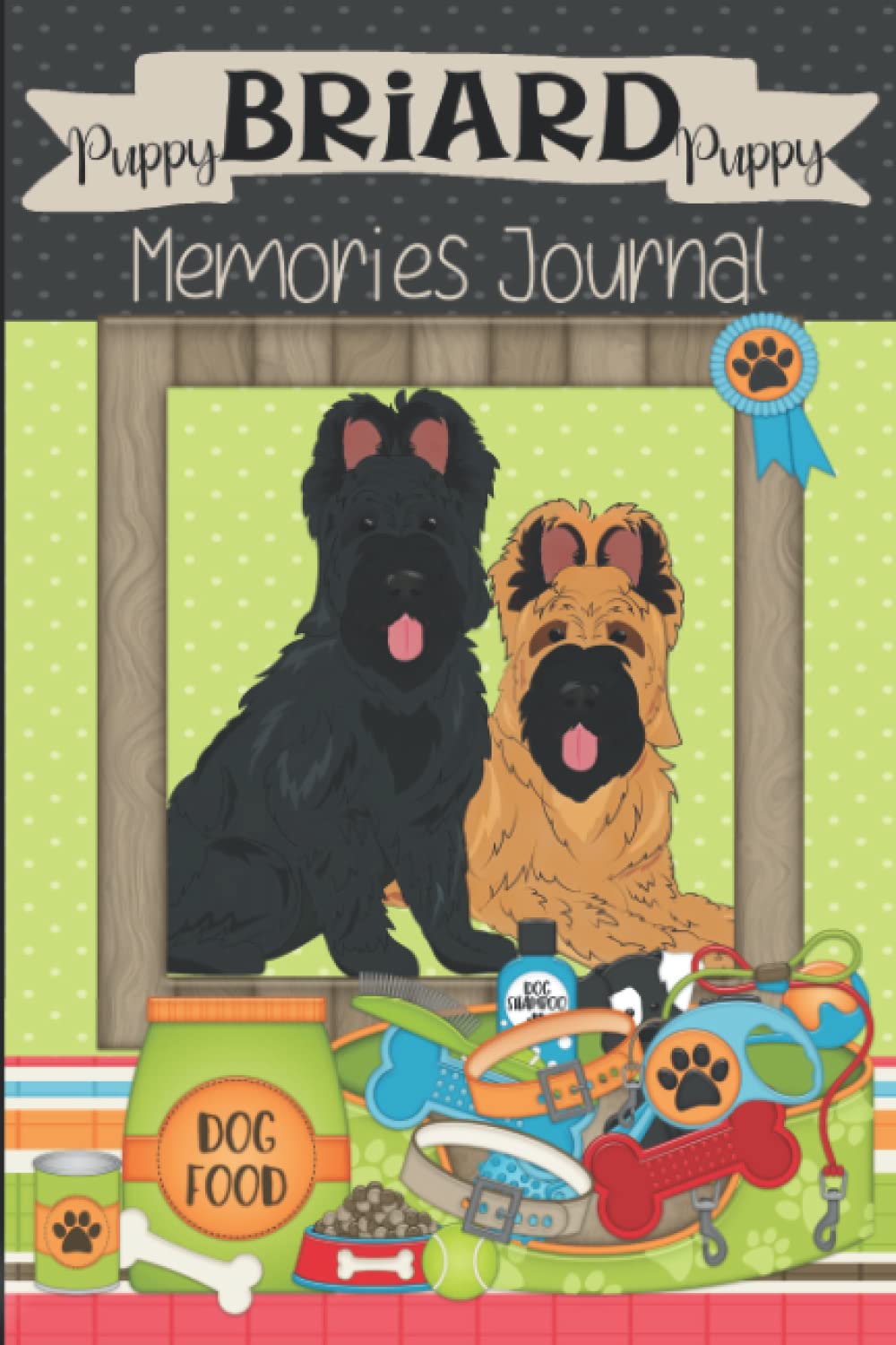 ler totalmente Briard Puppy: Memories Journal