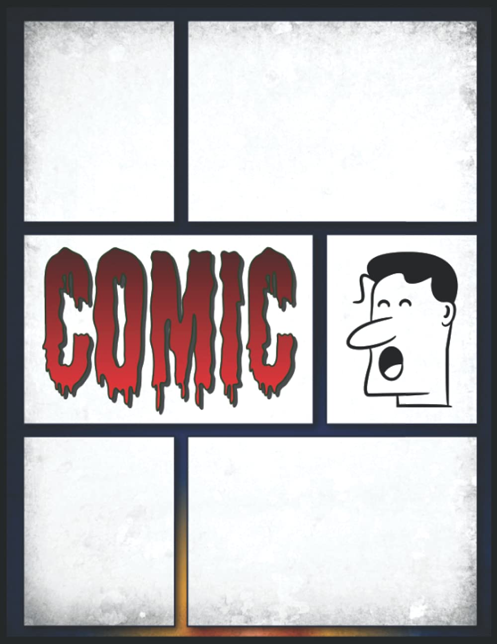 ler totalmente Blank Comic Book Notebook For Girls: Blank Comic Book Layout Pages With A Variety Of Templates To Learn To Draw Your Own Comics - 100 Comic Book Layout Pages