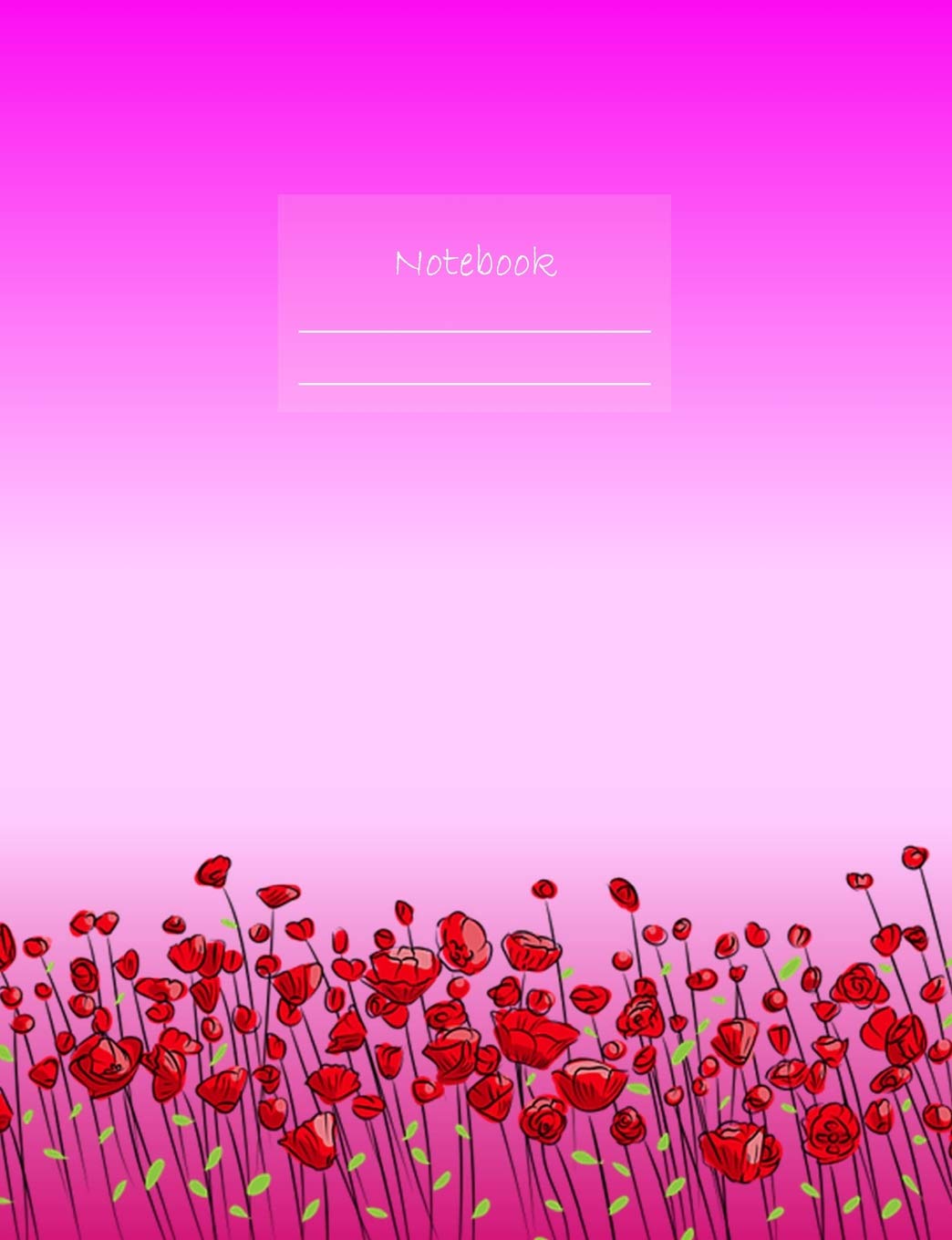 Notebook: Composition Notebook. College Ruled with Soft Matte Cover. 120 Pages. Perfect for School Notes, Ideal as a Journal or a Diary. 9.69 X 7.44. Great Gift Idea. (Roses Pink Background Cover). baixar livro de graça