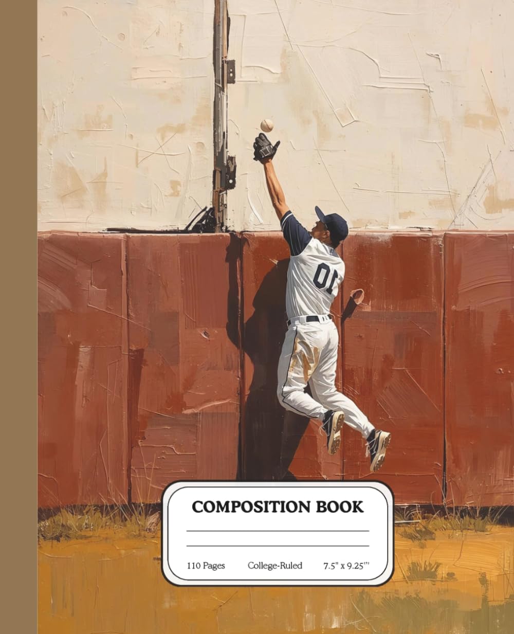 ler totalmente Game Saving Catch Baseball Notebook | Outfield Wall Play Sports Journal | Athlete Composition Book for School Practice and Fans: Clean lined pages... reflection, planning, and creative expression