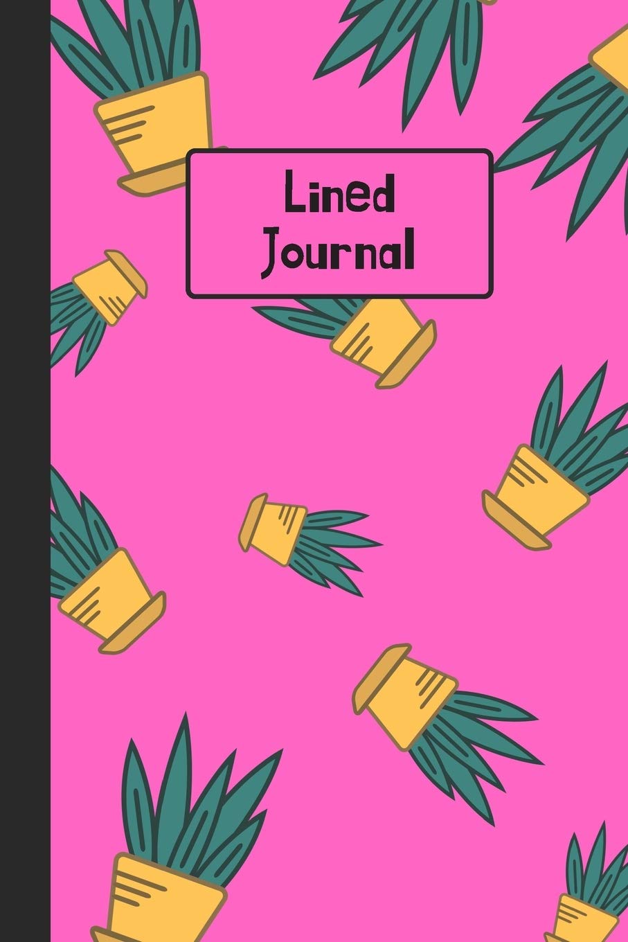 ler totalmente Lined Journal: Spiky Cactus: 120 Page Lined Paperback Notebook - 6"x9"(15.2 x 22.9 cm)