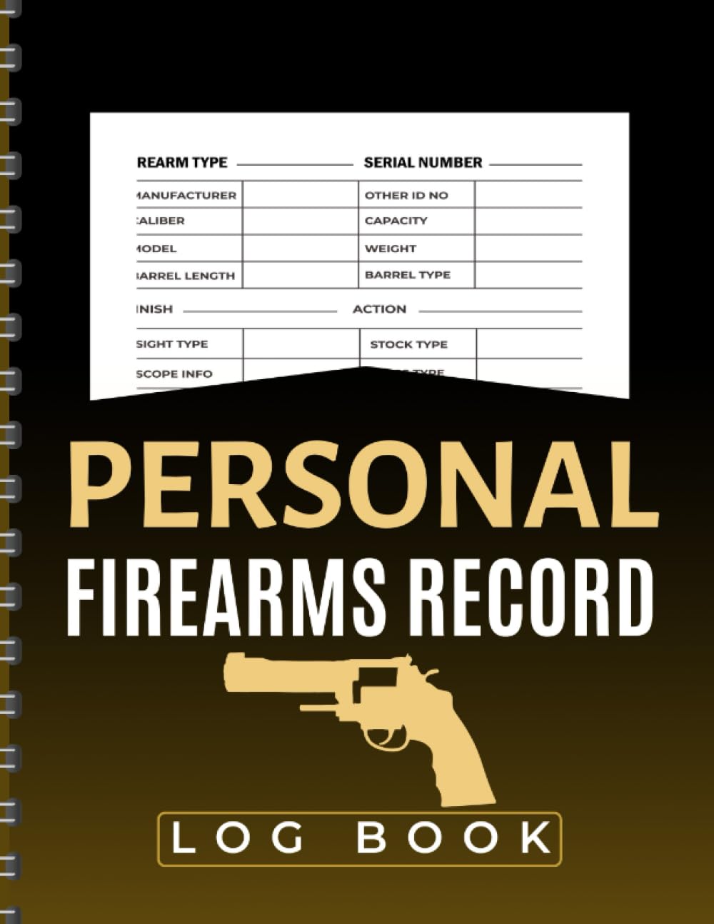 Personal Firearms Record Log Book: Record Book For Gun Owners, Collectors and Enthusiasts | Firearm Acquisition & Disposition Record Book | 8.5x11, 121 Pages baixar o livro de graça