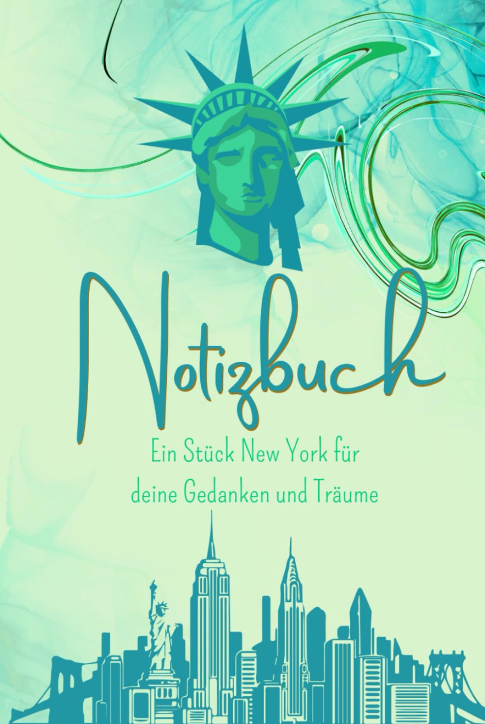 capítulo por capítulo baixar Notizbuch - Ein Stück New York für deine Gedanken und Träume: Notizbuch für Erwachsene, 180 Seiten, dot grid, punktkariert, 6x9 Zoll, New York Sehenswürdigkeiten (German Edition)