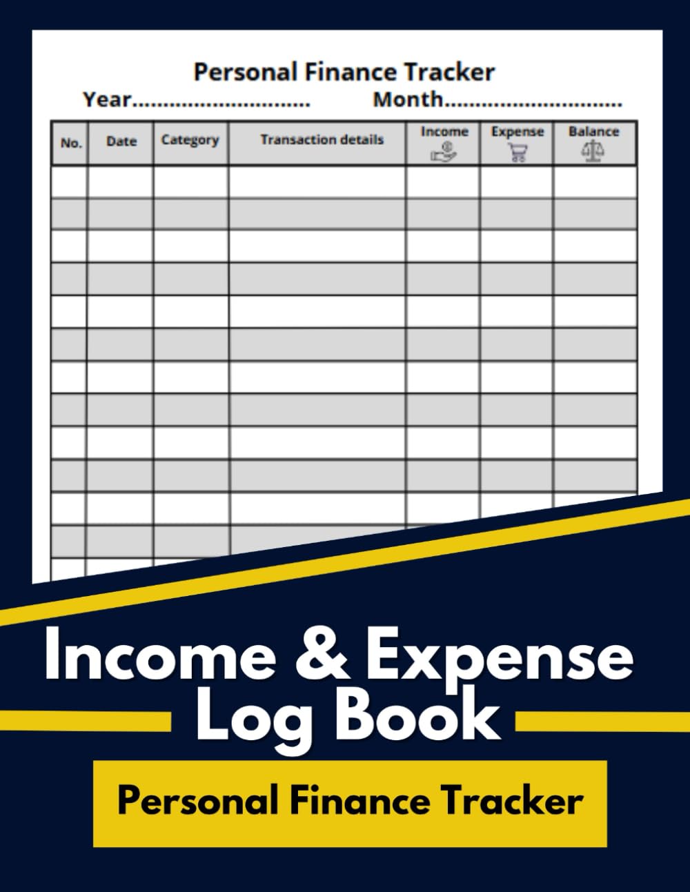 capítulo por capítulo baixar Income and Expense Log Book: Budget Planner/ Expense Tracker for small Business and Personal Finance/ Accounting Ledger Book/ Expense Tracker Notebook