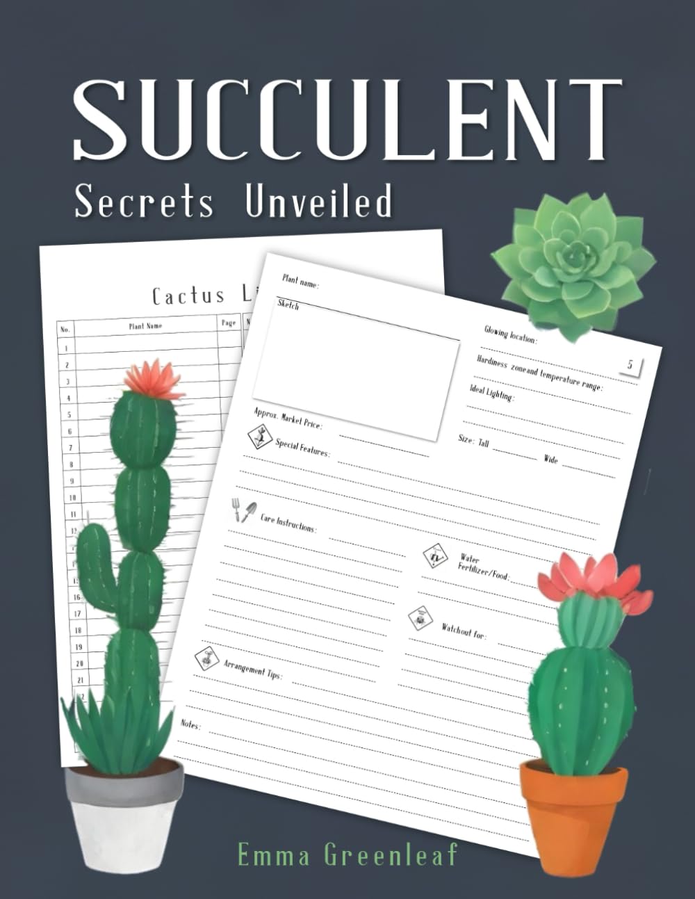 Succulent Secrets Unveiled: Your Complete Cactus Journal baixar livro de graça