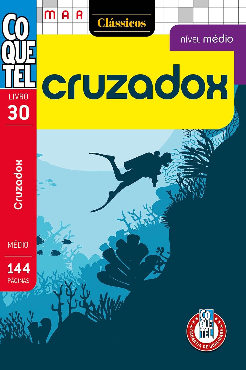 ler totalmente Livro Coquetel Cruzadox 30: Nível Médio