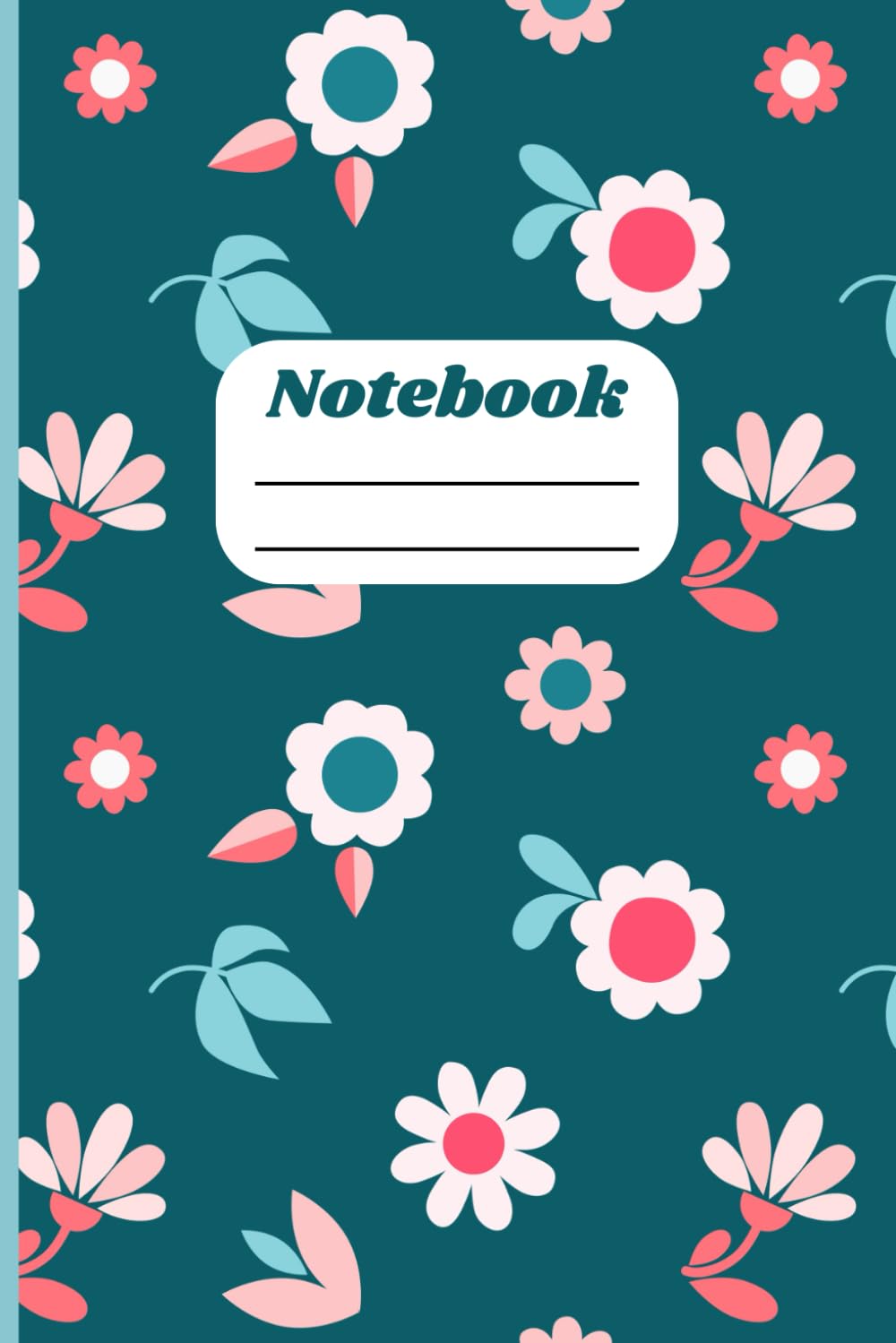 Little Cute Flowers And Leaves: Notebook baixar livro de graça