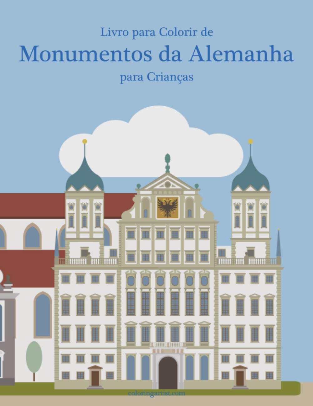 Livro para Colorir de Monumentos da Alemanha para Crianças: 1 baixar livro de graça