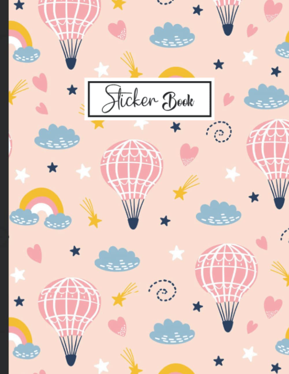 capítulo por capítulo baixar Sticker Book: Balloons Theme Sticker Book Collecting Album Blank Notebook.