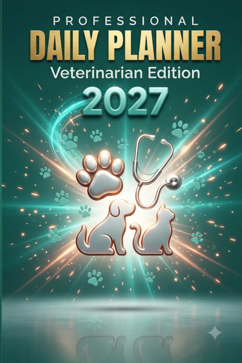 capítulo por capítulo baixar Veterinarian Daily Planner 2027: Daily Patient Log & Appointment Organizer for Vets to Track Cases, Treatments & Follow-Ups: 6x9 | 365 Days | Daily Patient, Treatment & Follow-Up Log for Veterinarians