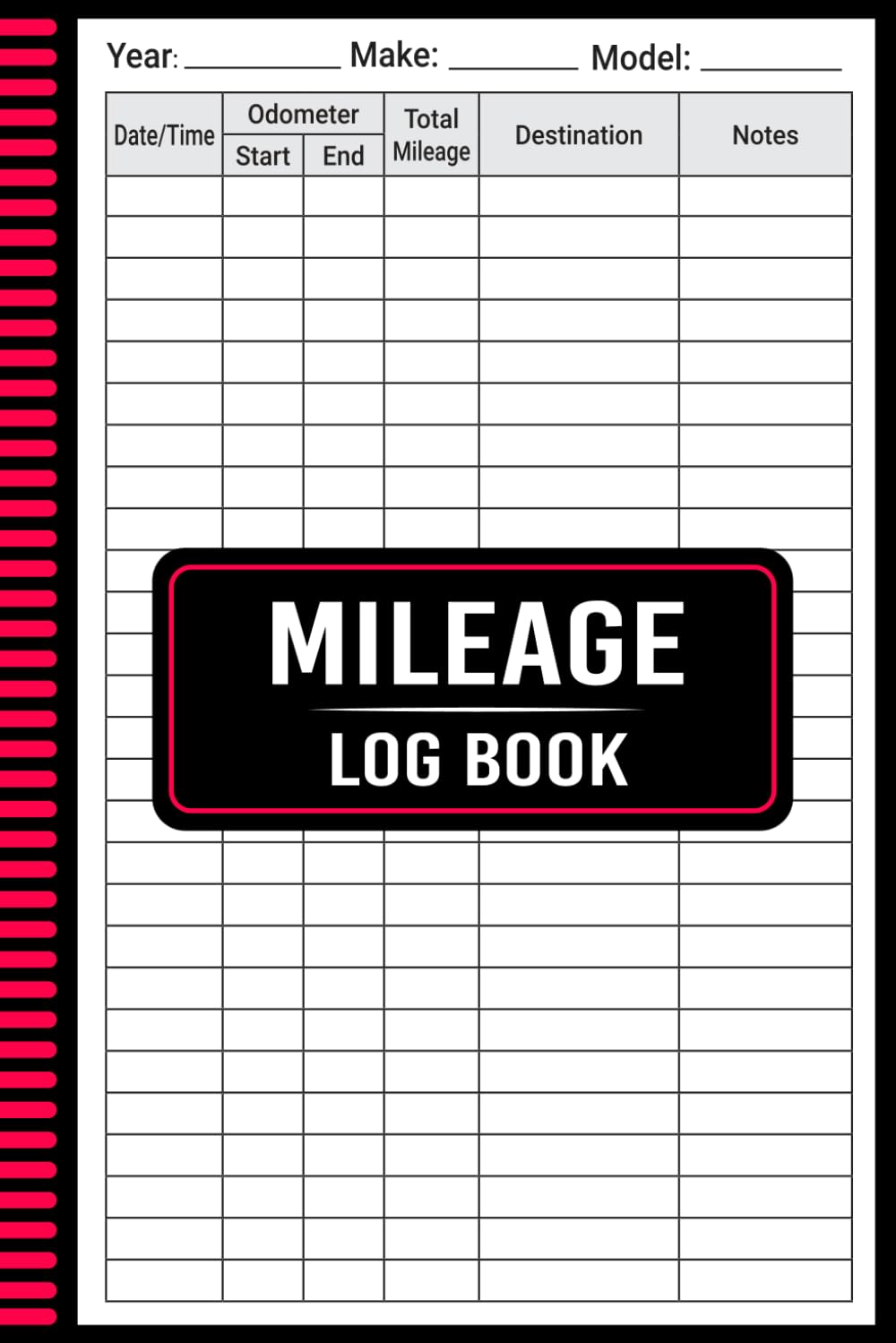 capítulo por capítulo baixar Mileage Log Book: Automotive Miles Tracker For Small Business, 120 Pages, 6 x 9 Inches