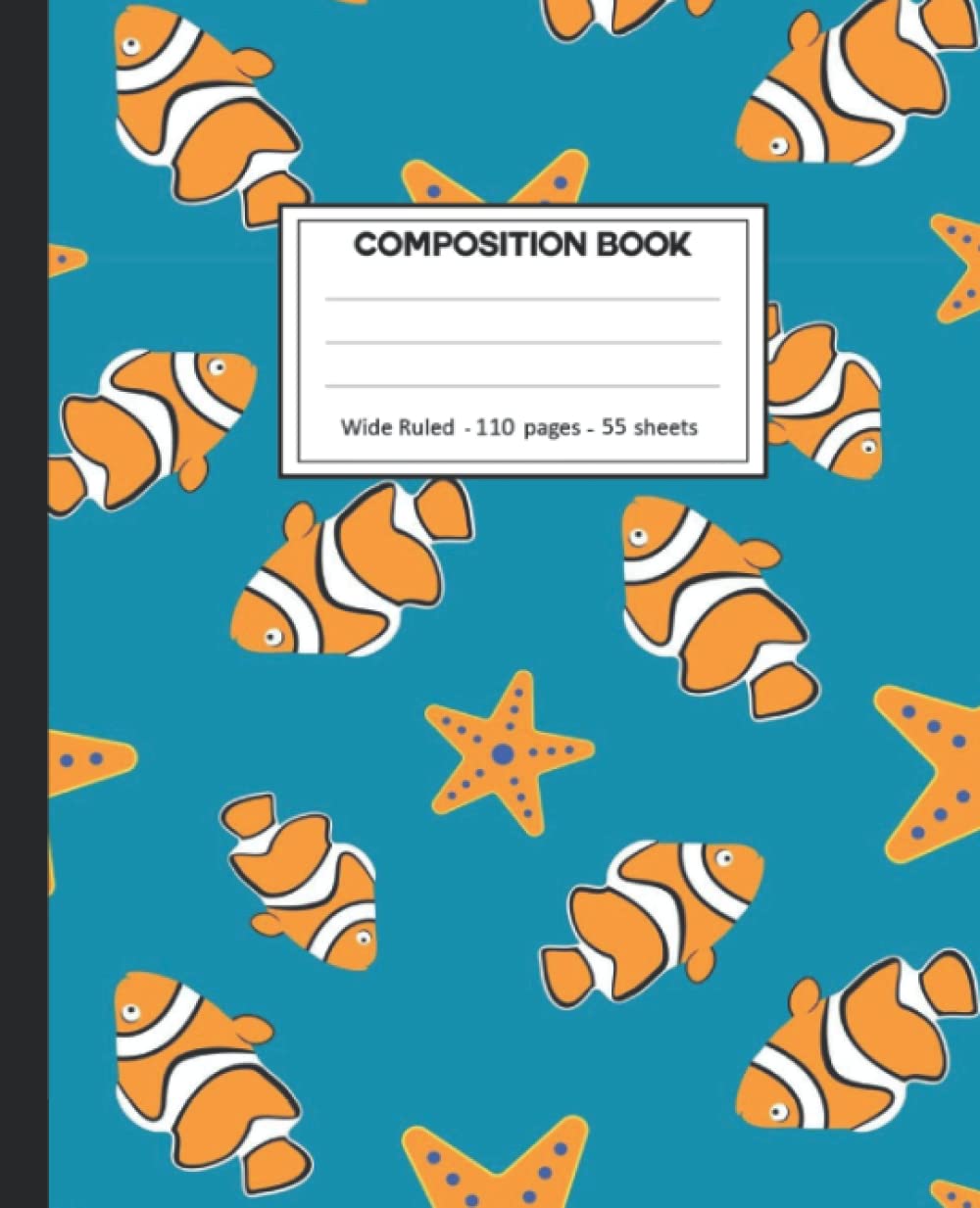 Composition Notebook: Fish College Ruled: 110+ Lined Pages Writing Journal. baixar o livro de graça