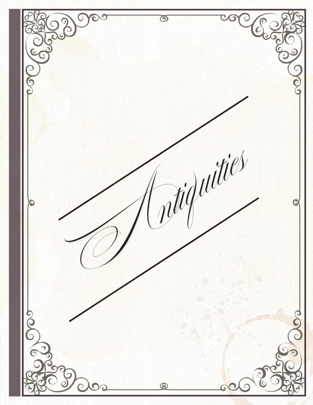 Antiquities Ledger: Antique collection organizer with space for descriptions, purchase details, and value tracking. baixar livro de graça