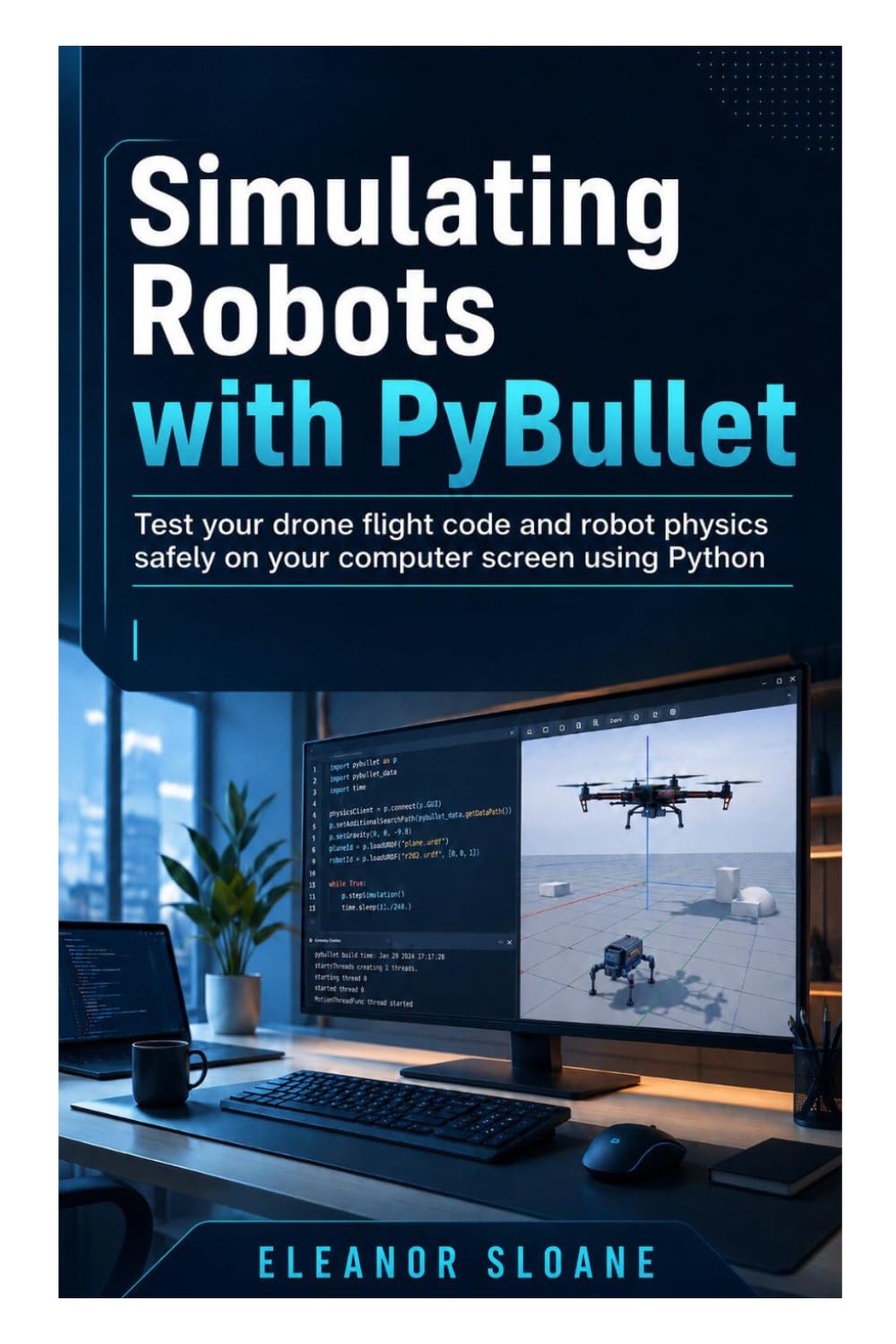 Simulating Robots with PyBullet: Test your drone flight code and robot physics safely on your computer screen using Python baixar o livro de graça