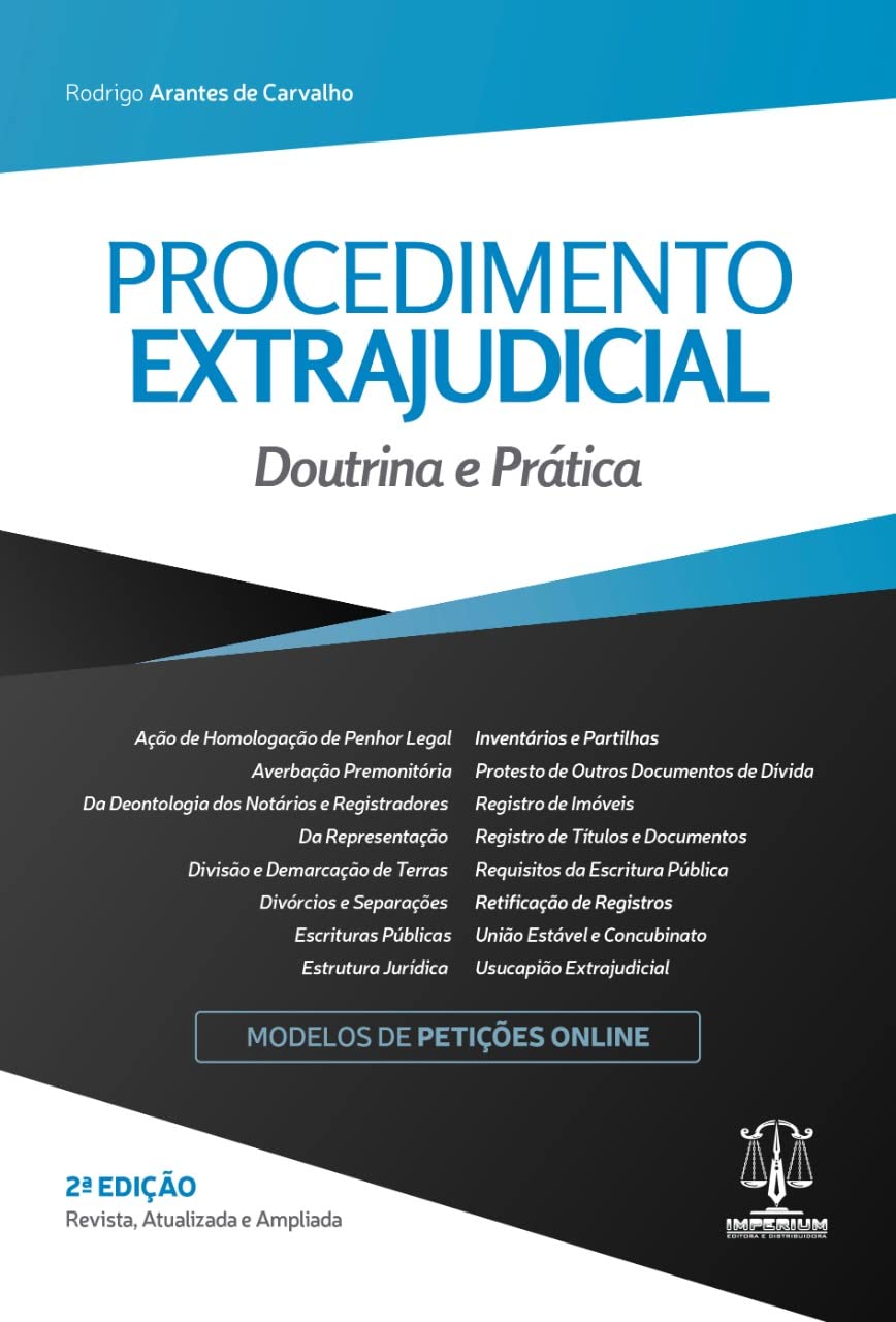 capítulo por capítulo baixar Procedimentos Extrajudiciais 2Ed.2022