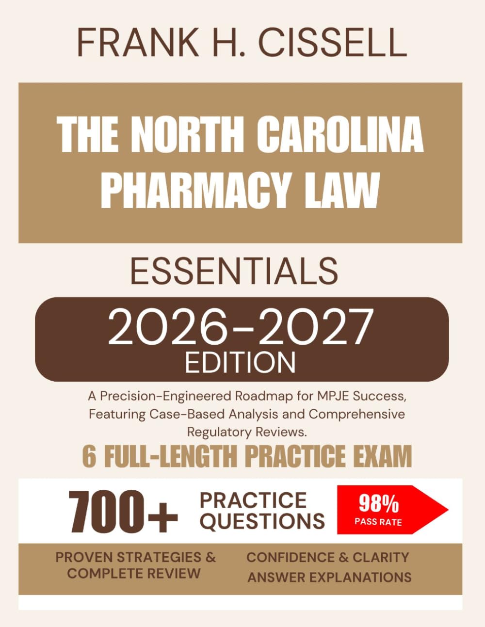 ler totalmente The North Carolina Pharmacy Law Essentials 2026-2027 Edition: A Precision-Engineered Roadmap for MPJE Success, Featuring Case-Based Analysis and Comprehensive Regulatory Reviews.